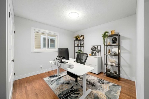 177 Hidden Vale Close Nw, Calgary, AB - Indoor Photo Showing Office