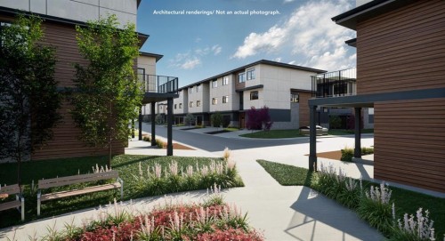 605-30 Creekside Villas, Calgary, AB - Outdoor With Balcony