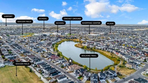 308 Taracove Estate Drive Ne, Calgary, AB - Outdoor With View