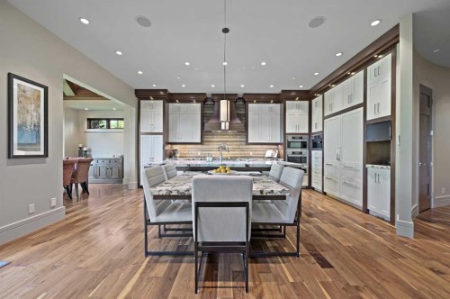 31 Spring Valley Heights Sw, Calgary, AB - Indoor Photo Showing Dining Room
