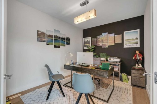 86 West Point Mews Sw, Calgary, AB - Indoor Photo Showing Office