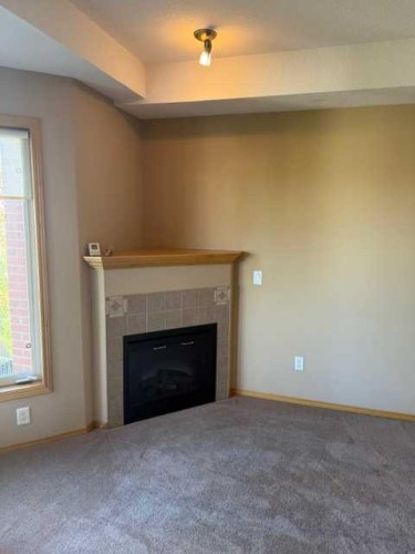 203-15 Everstone Drive Sw, Calgary, AB - Indoor With Fireplace