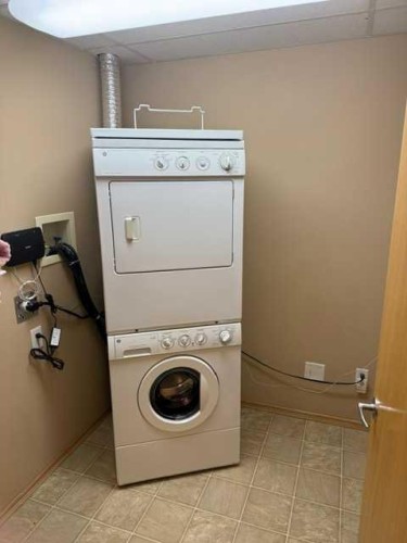 203-15 Everstone Drive Sw, Calgary, AB - Indoor Photo Showing Laundry Room
