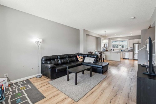 368 Redstone Drive Ne, Calgary, AB - Indoor Photo Showing Living Room
