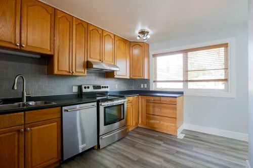 2620 38 Street Sw, Calgary, AB - Indoor Photo Showing Kitchen With Double Sink