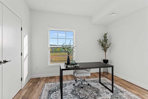 112-156 Park Street, Cochrane, AB - Indoor Photo Showing Office