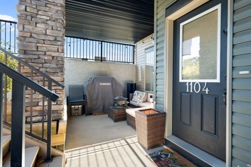1104-2461 Baysprings Link Sw, Airdrie, AB - Outdoor With Deck Patio Veranda With Exterior