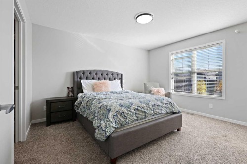 71 Masters Heights Se, Calgary, AB - Indoor Photo Showing Bedroom