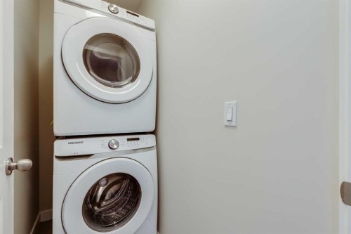 155 Silverado Common Sw, Calgary, AB - Indoor Photo Showing Laundry Room