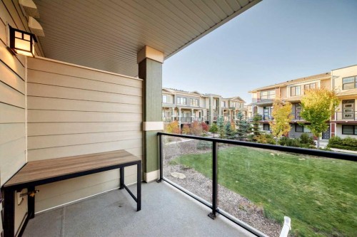8-138 Seton Passage Se, Calgary, AB - Outdoor With Balcony With Exterior