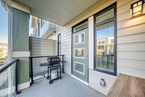 8-138 Seton Passage Se, Calgary, AB - Outdoor With Balcony With Exterior