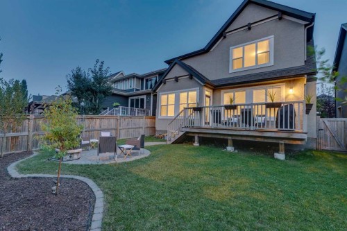 522 Mahogany Manor Se, Calgary, AB - Outdoor With Deck Patio Veranda