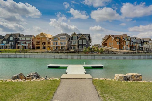 522 Mahogany Manor Se, Calgary, AB - Outdoor With Body Of Water