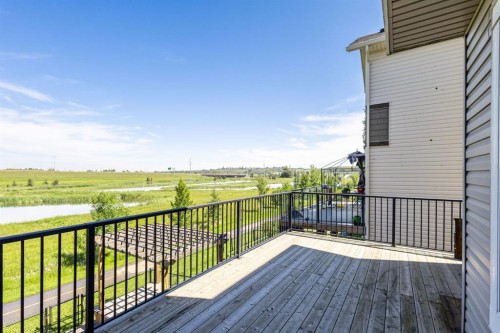 263 Chaparral Valley Way Se, Calgary, AB - Outdoor With Deck Patio Veranda With Exterior