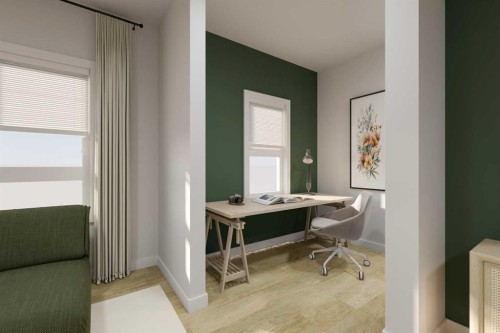 103-30 Rochester View Nw, Calgary, AB - Indoor Photo Showing Office