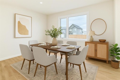 19750 Sheriff King Street Sw, Calgary, AB - Indoor Photo Showing Dining Room