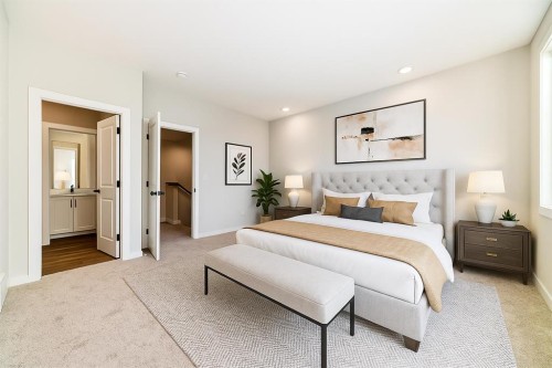 19750 Sheriff King Street Sw, Calgary, AB - Indoor Photo Showing Bedroom