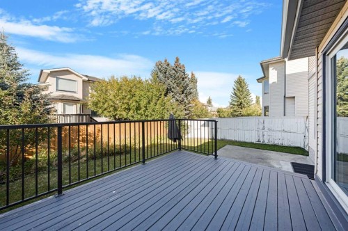 30 Hidden Circle Nw, Calgary, AB - Outdoor With Deck Patio Veranda With Exterior