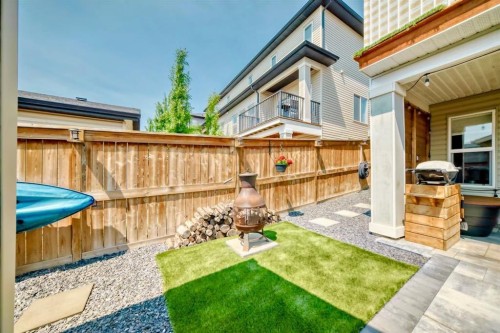 288 Rainbow Falls Green, Chestermere, AB - Outdoor With Deck Patio Veranda