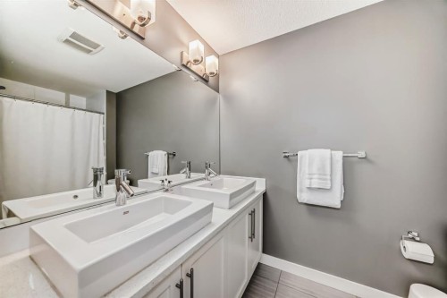 288 Rainbow Falls Green, Chestermere, AB - Indoor Photo Showing Bathroom