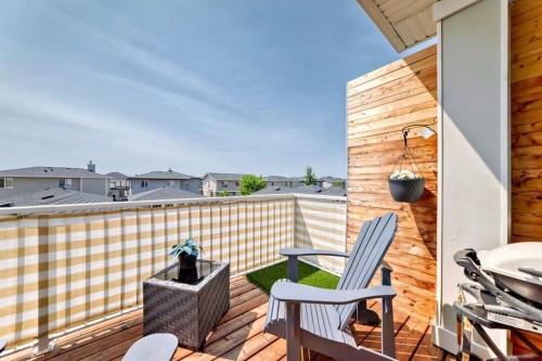 288 Rainbow Falls Green, Chestermere, AB - Outdoor With Deck Patio Veranda With Exterior