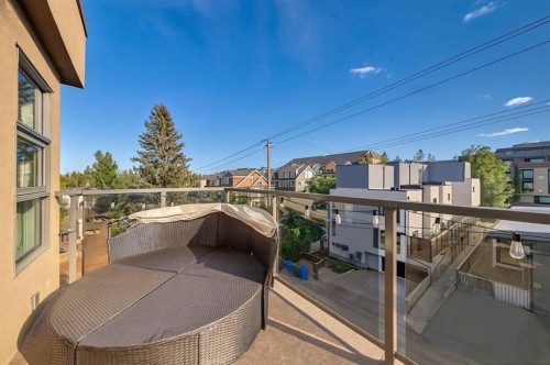 204-1707 27 Avenue Sw, Calgary, AB - Outdoor With Balcony With Exterior