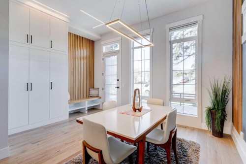 1902 13 Street Sw, Calgary, AB - Indoor Photo Showing Dining Room