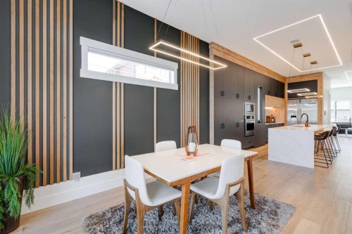 1902 13 Street Sw, Calgary, AB - Indoor Photo Showing Dining Room