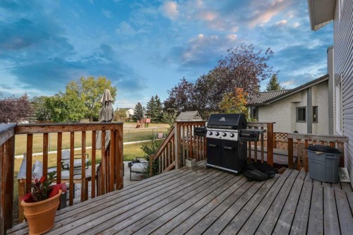52 West Edge Road, Cochrane, AB - Outdoor With Deck Patio Veranda