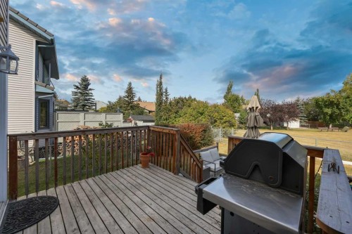 52 West Edge Road, Cochrane, AB - Outdoor With Deck Patio Veranda