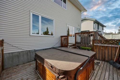 52 West Edge Road, Cochrane, AB - Outdoor With Deck Patio Veranda With Exterior