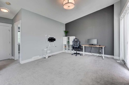 112 Burma Star Road Sw, Calgary, AB - Indoor Photo Showing Office