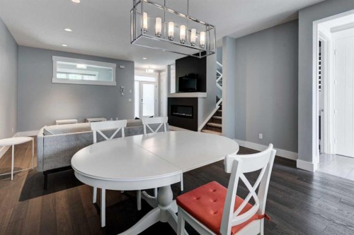 112 Burma Star Road Sw, Calgary, AB - Indoor Photo Showing Dining Room