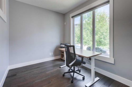 112 Burma Star Road Sw, Calgary, AB - Indoor Photo Showing Office