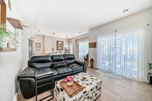 803-250 Fireside View, Cochrane, AB - Indoor Photo Showing Living Room