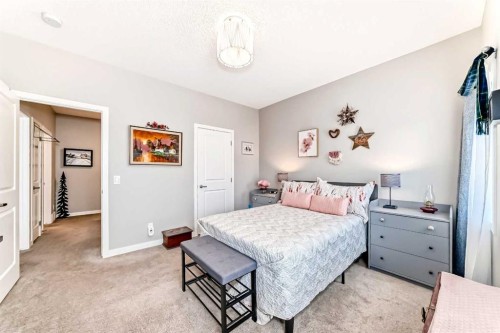 803-250 Fireside View, Cochrane, AB - Indoor Photo Showing Bedroom