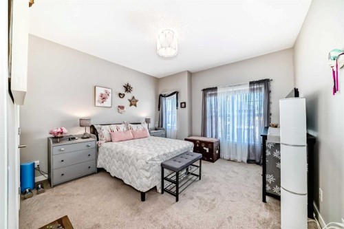 803-250 Fireside View, Cochrane, AB - Indoor Photo Showing Bedroom