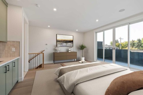 2015 34 Street Sw, Calgary, AB - Indoor Photo Showing Bedroom