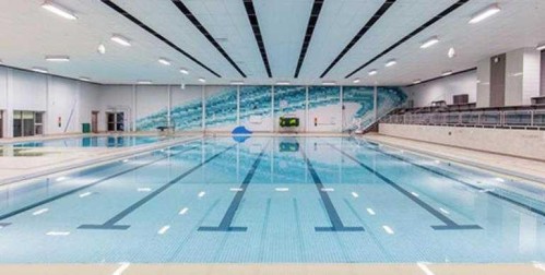 2015 34 Street Sw, Calgary, AB - Indoor Photo Showing Other Room With In Ground Pool