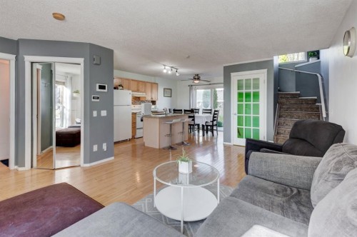 244 Prestwick Avenue Se, Calgary, AB - Indoor Photo Showing Living Room