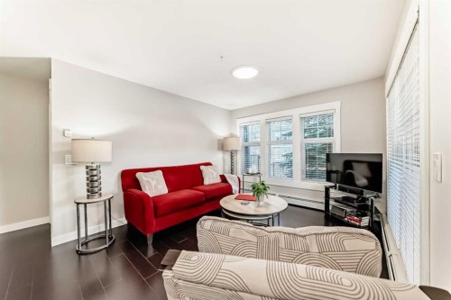 2103-11 Mahogany Row Se, Calgary, AB - Indoor Photo Showing Living Room