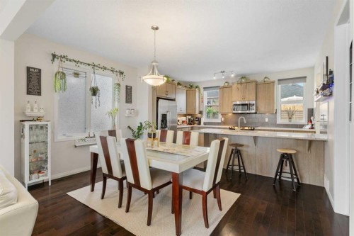 46 Cityscape Terrace Ne, Calgary, AB - Indoor Photo Showing Dining Room