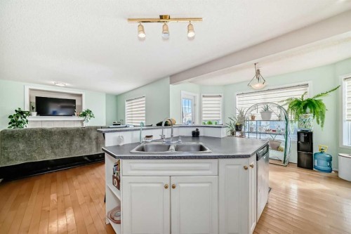 30 Millview Common Sw, Calgary, AB - Indoor Photo Showing Kitchen With Double Sink
