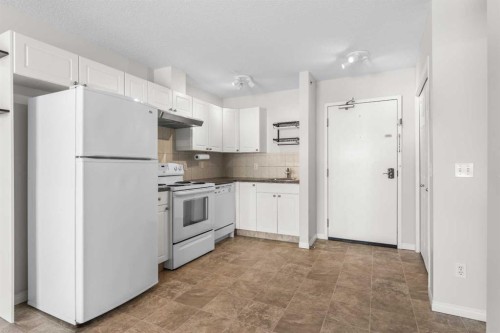 308-1010 Railway Street, Crossfield, AB - Indoor Photo Showing Kitchen