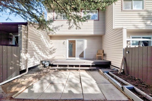 93-6100 4 Avenue Ne, Calgary, AB - Outdoor With Deck Patio Veranda With Exterior