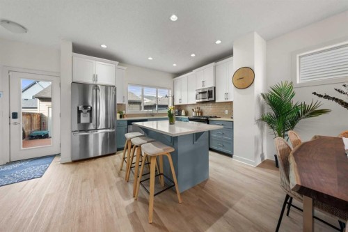 237 Walden Parade Se, Calgary, AB - Indoor Photo Showing Kitchen With Stainless Steel Kitchen With Upgraded Kitchen