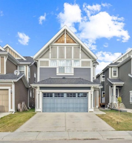 271 River Heights Crescent, Cochrane, AB - Outdoor With Facade