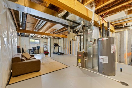 19 Yorkville Gate Sw, Calgary, AB - Indoor Photo Showing Basement