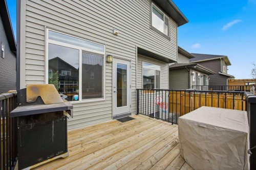 520 Kingsmere Way Se, Airdrie, AB - Outdoor With Deck Patio Veranda With Exterior