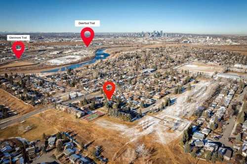 4-7166 18 Street Se, Calgary, AB - Outdoor With View
